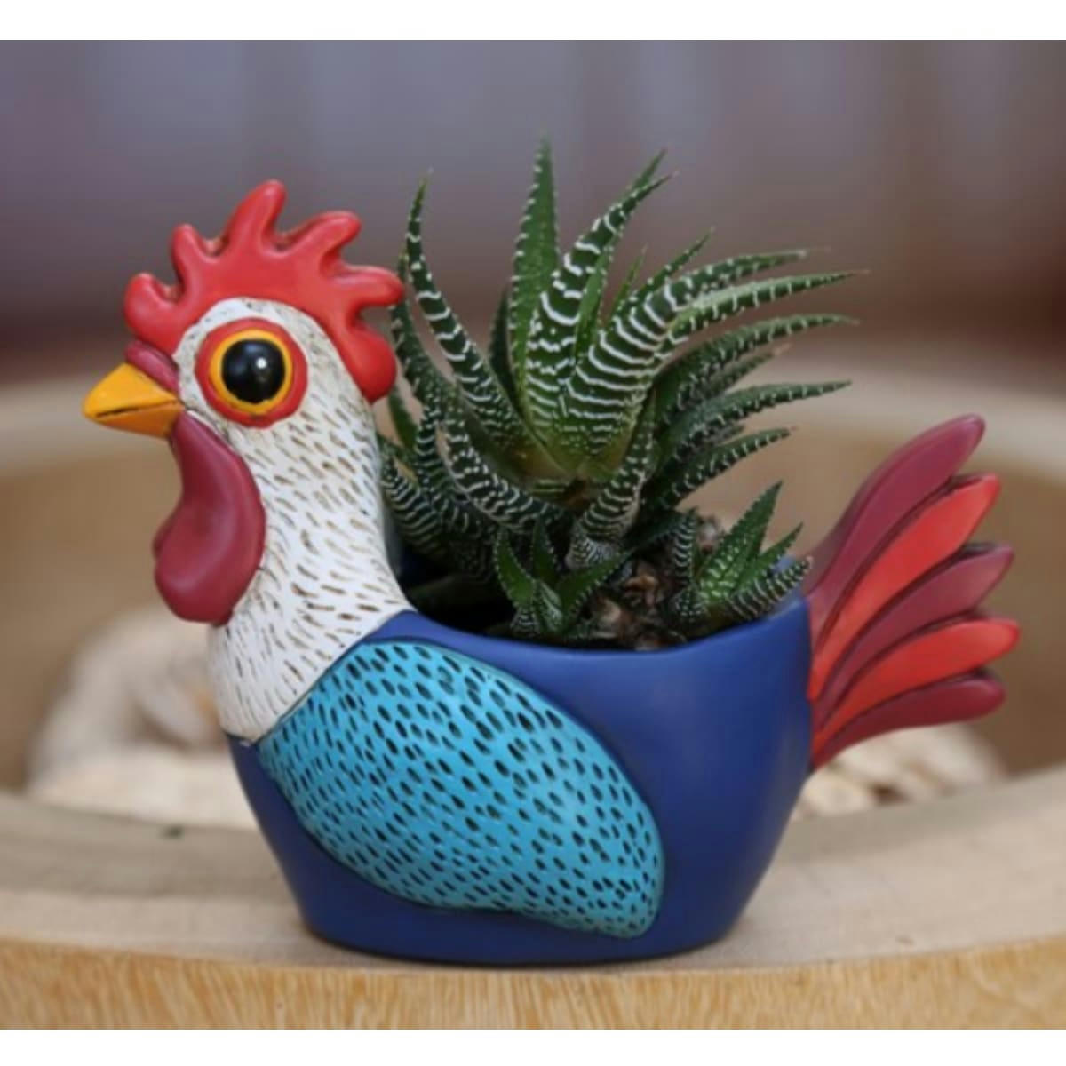 - Petit cache pot coq