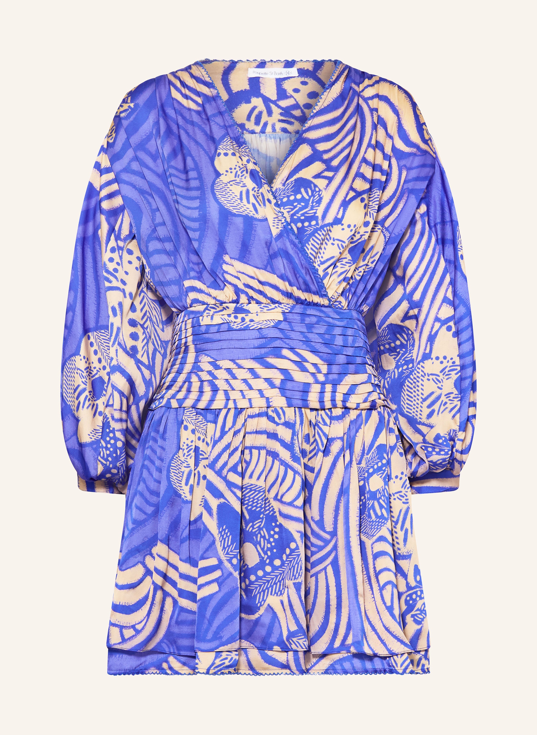 Poupette St Barth Strandkleid COLLEEN in Wickeloptik