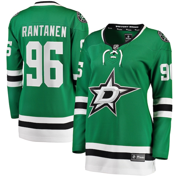 Mikko Rantanen Dallas Stars  Women's Home Breakaway Player Jersey - Kelly Green