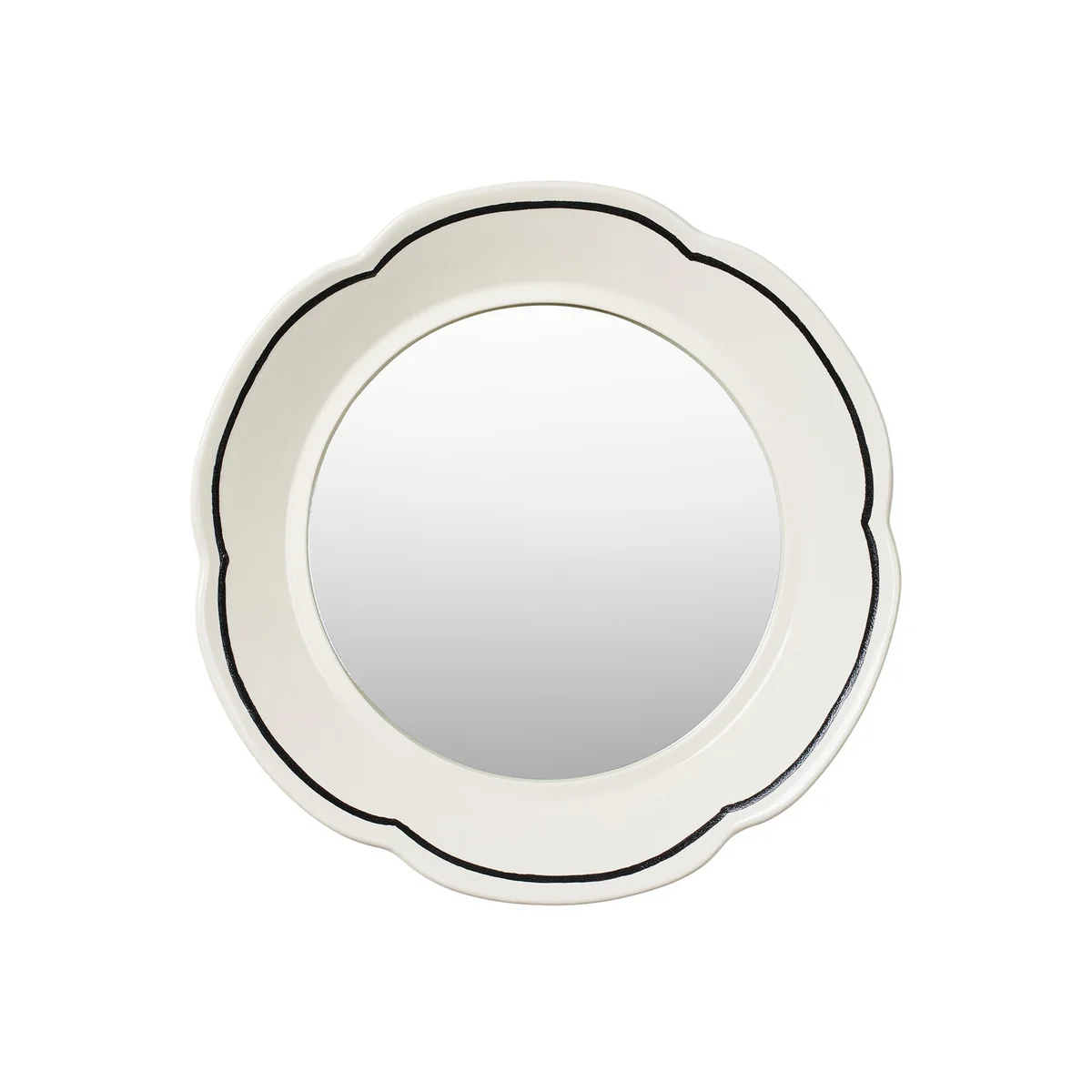 Broste Copenhagen - Hilma Spiegel, Ø 36 cm, off white