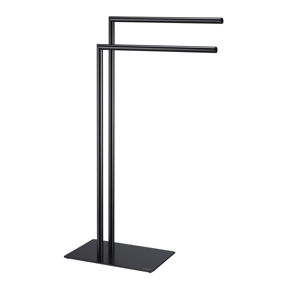 Sealskin Tube Vrijstaand 2-armig Handdoekrek - Zwart