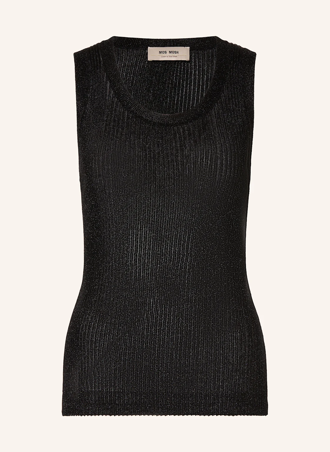MOS MOSH Stricktop MMRELANA mit Glanzgarn