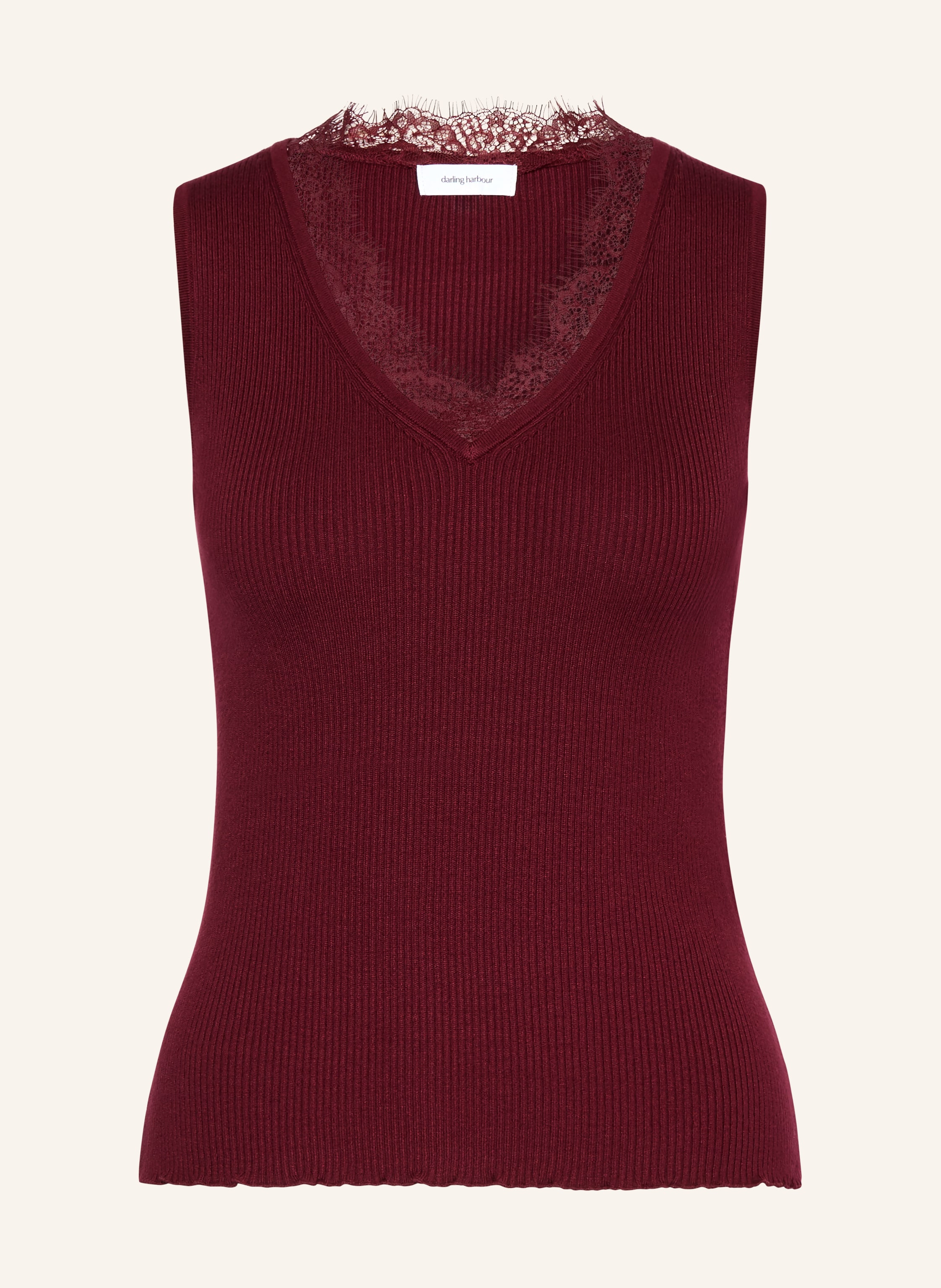 darling harbour Stricktop mit Spitze