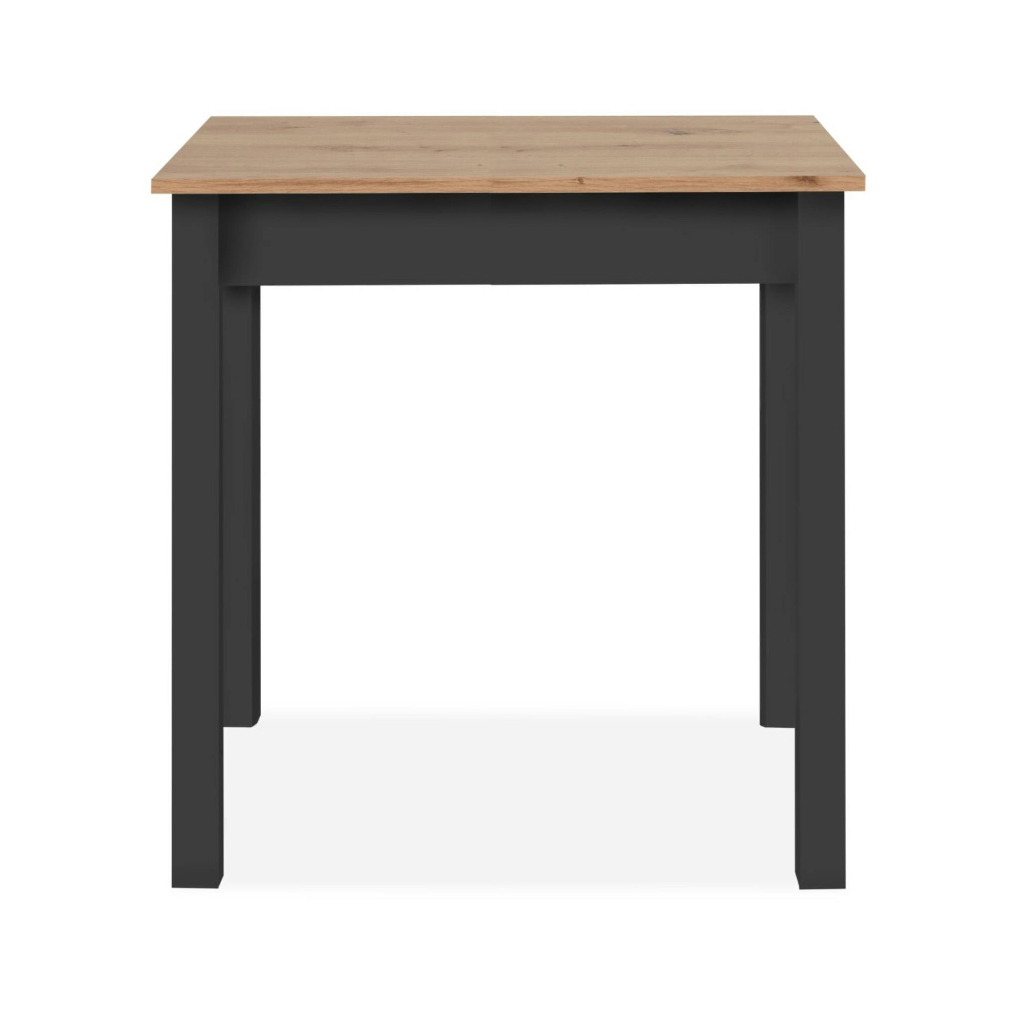 Table de cuisine style loft 90 cm ALVA