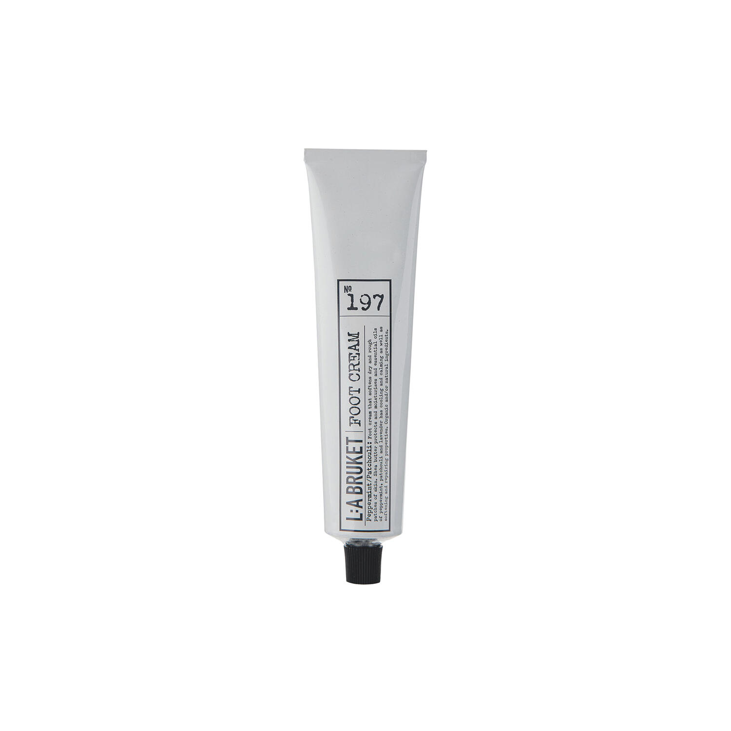 No. 197 Foot Cream, peppermint/patchouli