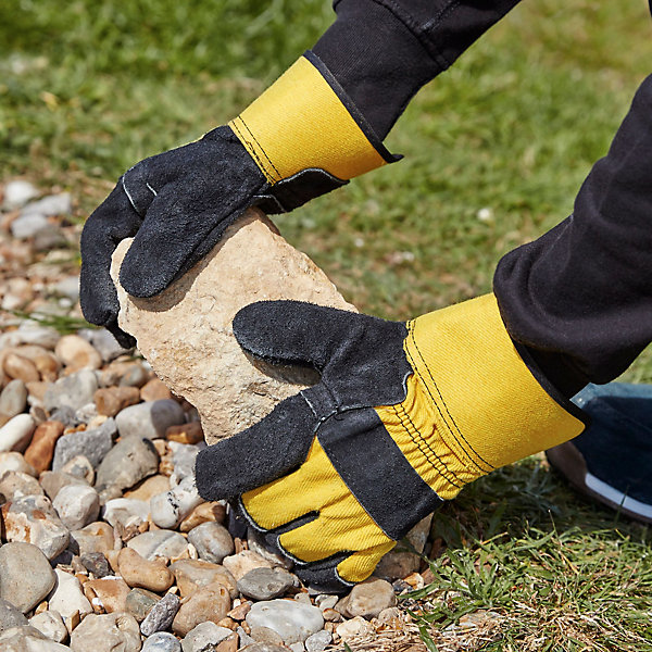 Gants de manutention en cuir Site - Taille 10 (XL)