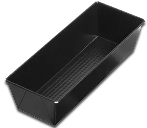 Keksówka / forma prostokątna 35 x 11 cm SNB - Czarna 1OD.FOR.16