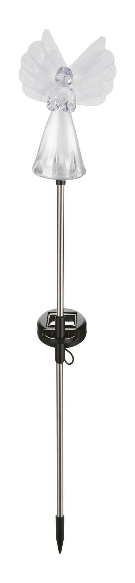 For Living Solar-Powered Angel Stake Light