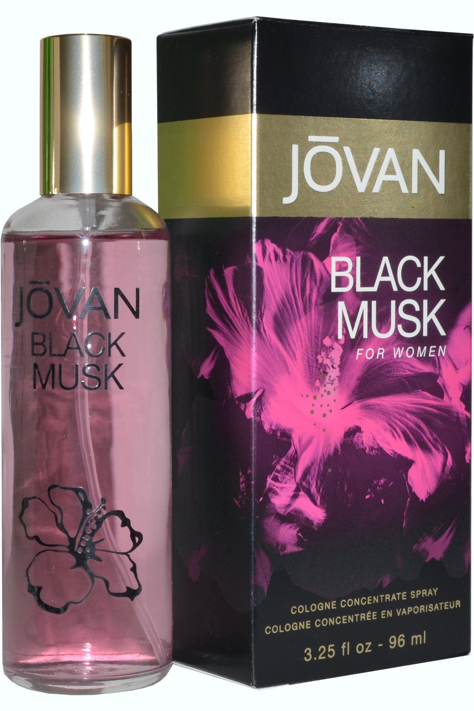 Jovan Black Musk for Women Cologne Spray Concentrate 96ml