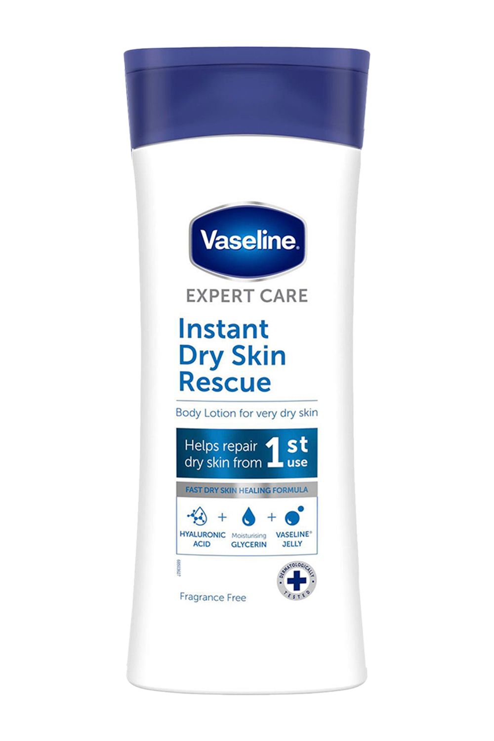 Vaseline 3x 400ml Expert Care Instant Dry Skin Rescue 'Body Lotion'