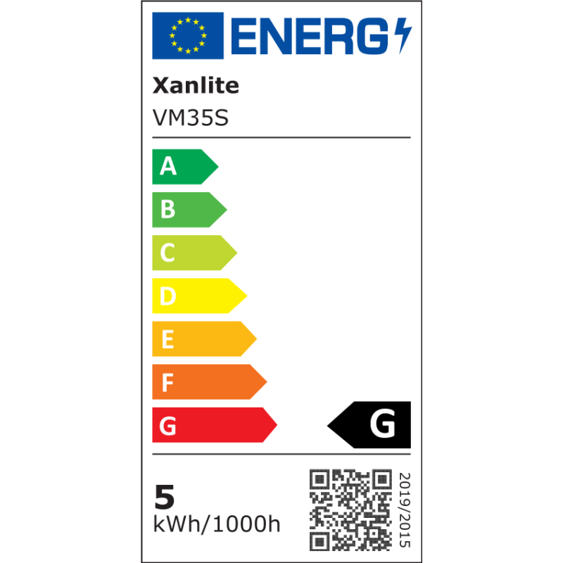 Ampoule spot LED GU5,3 5,5 W 345 lm blanc chaud XANLITE