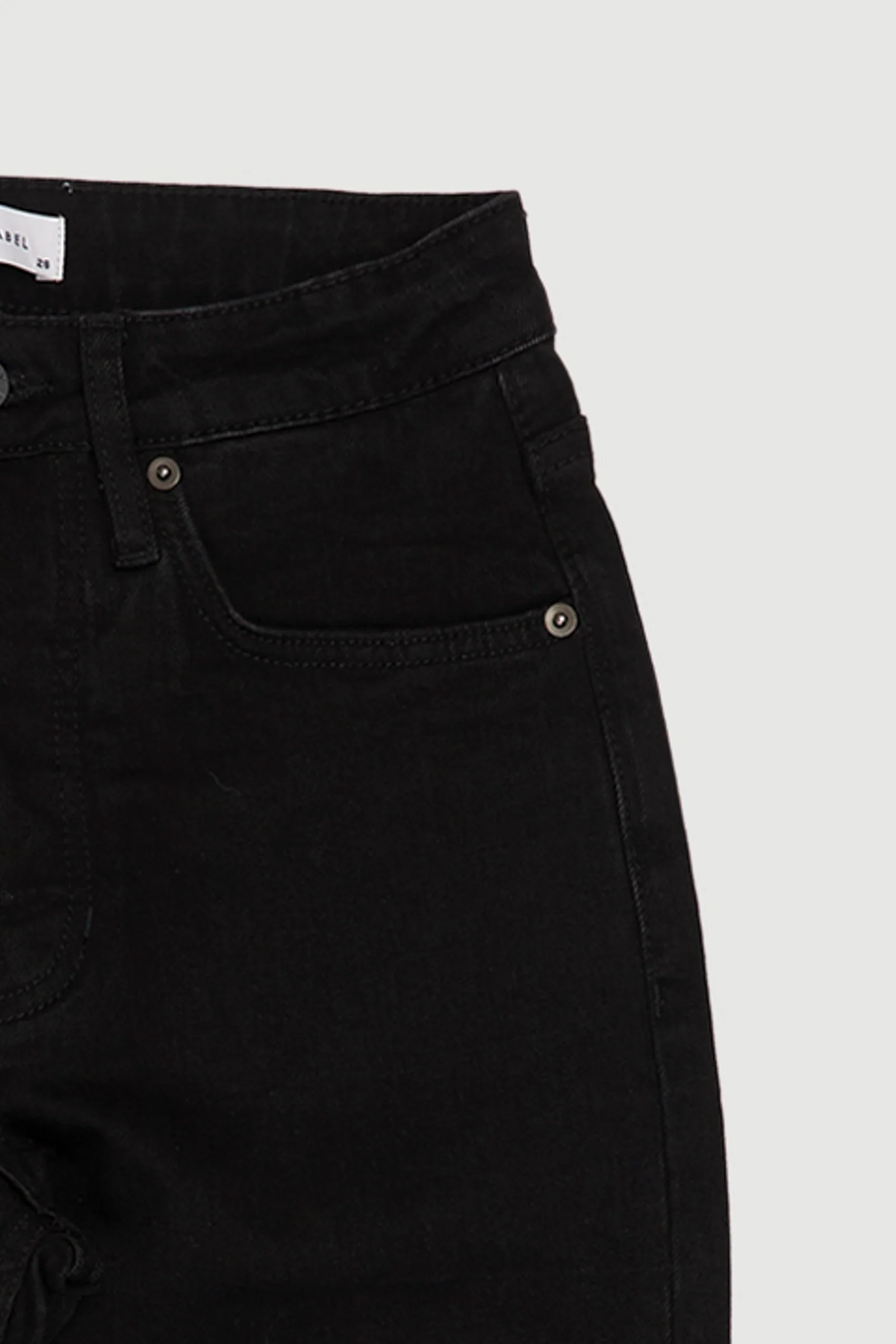 Re-Worn Womens Denim Straight Leg Jean