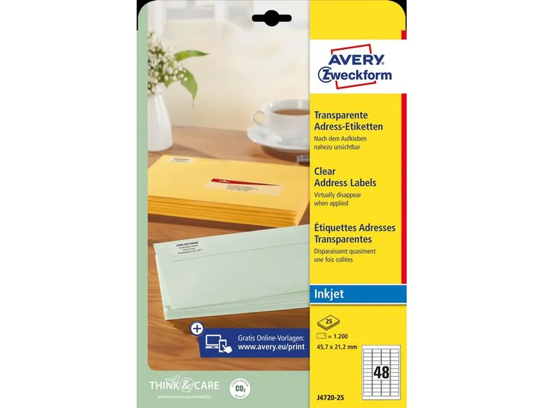 Etiketten Adressetiketten