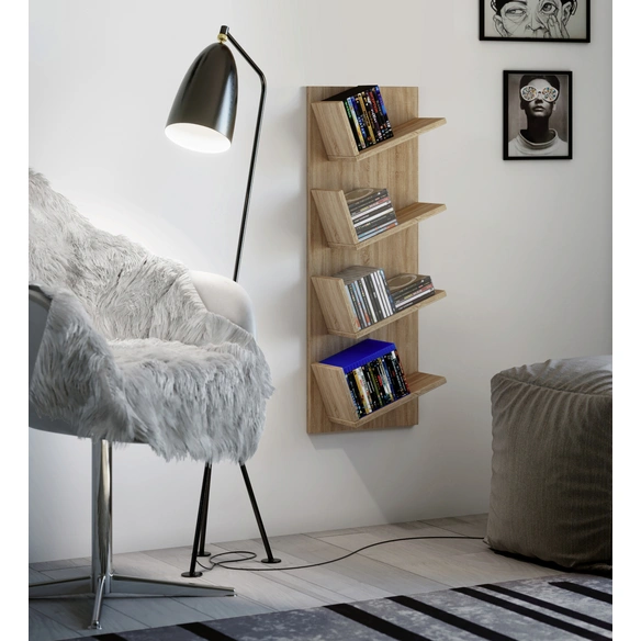 Regal »Lansi«, BxHxL: 16 x 90 x 33 cm, Holzwerkstoff