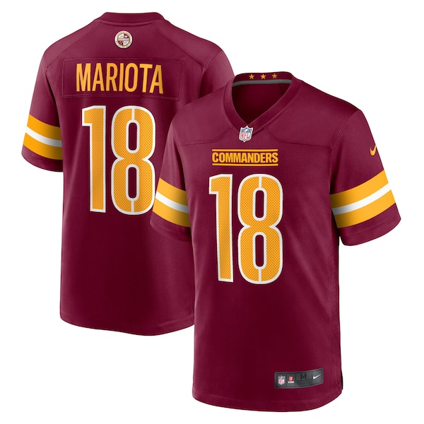 Marcus Mariota Washington Commanders Nike  Game Jersey -  Burgundy