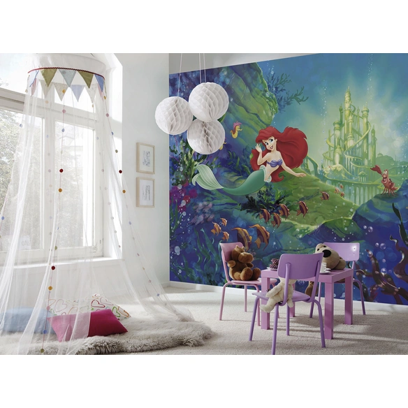 Papiertapete »Ariel' s Castle«, Breite 368 cm