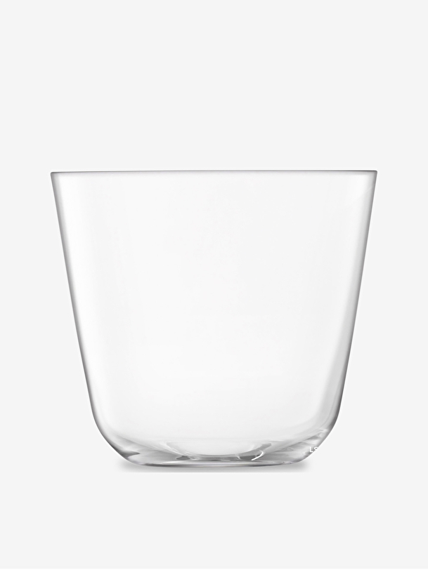 Coffret 4 verres bas empilables 260ml - lsa transparent