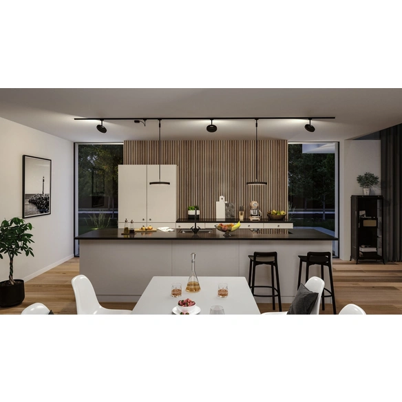 Kabeleinspeisung »URail«, 100 cm, 100 W, Kunststoff, schwarz