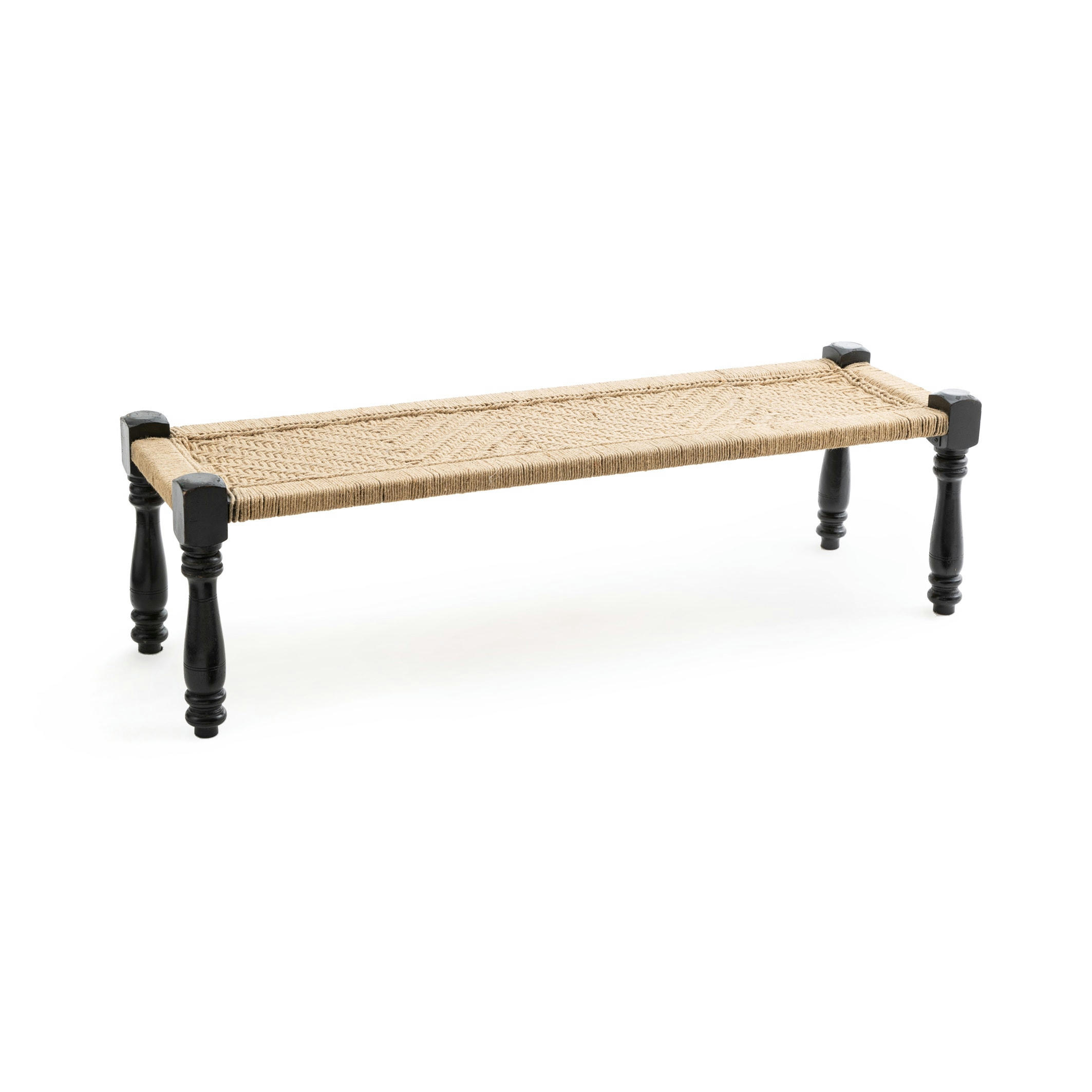 Banc indien Adas, corde et manguier