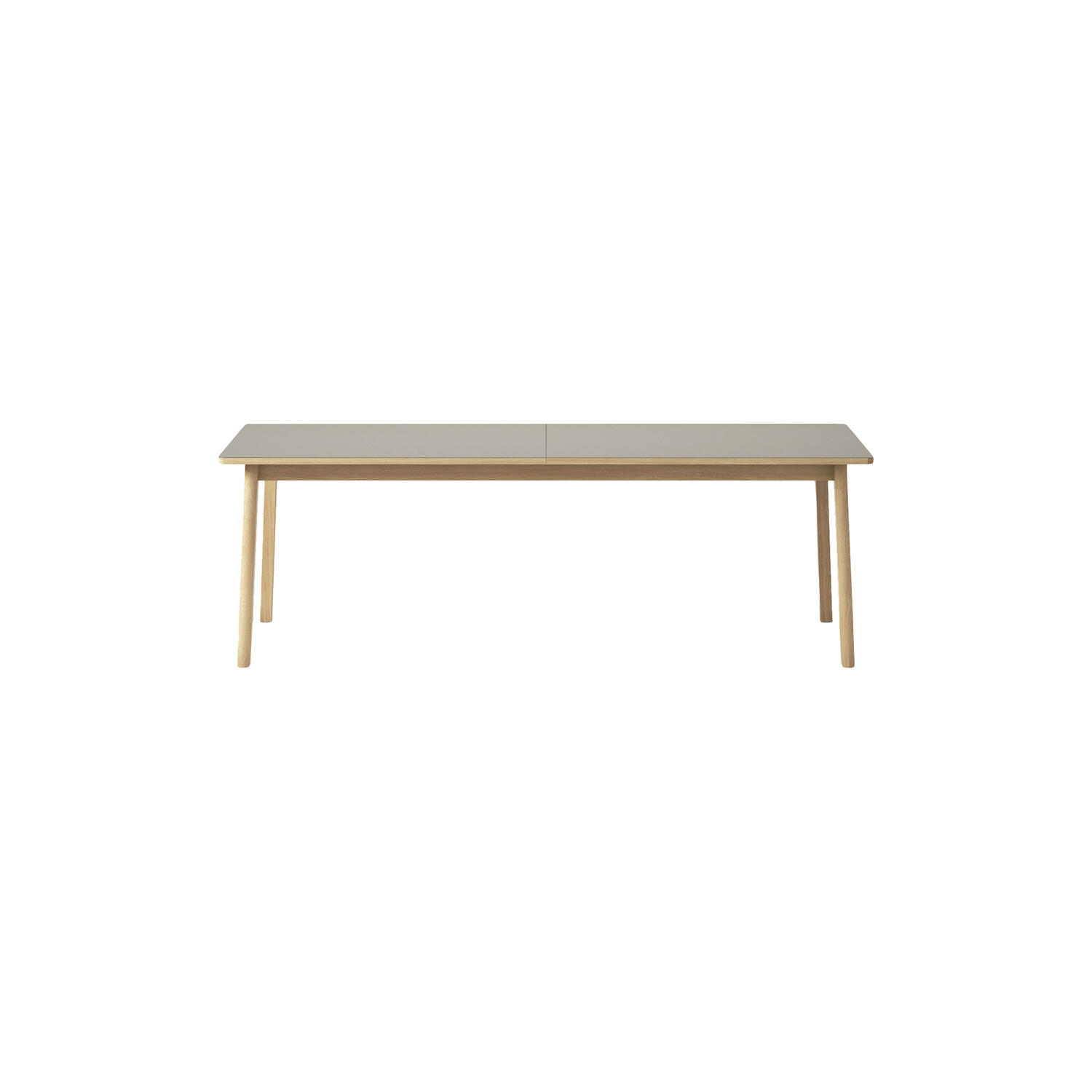 6490 Ana udtr&aelig;ksspisebord 220 cm, almond/soap treated oak