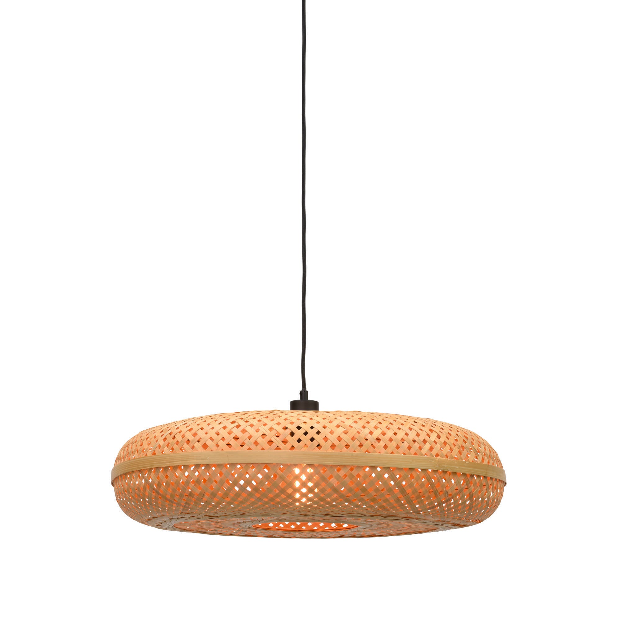 GOOD&MOJO hanglamp Palawan - bruin - Ø60cm