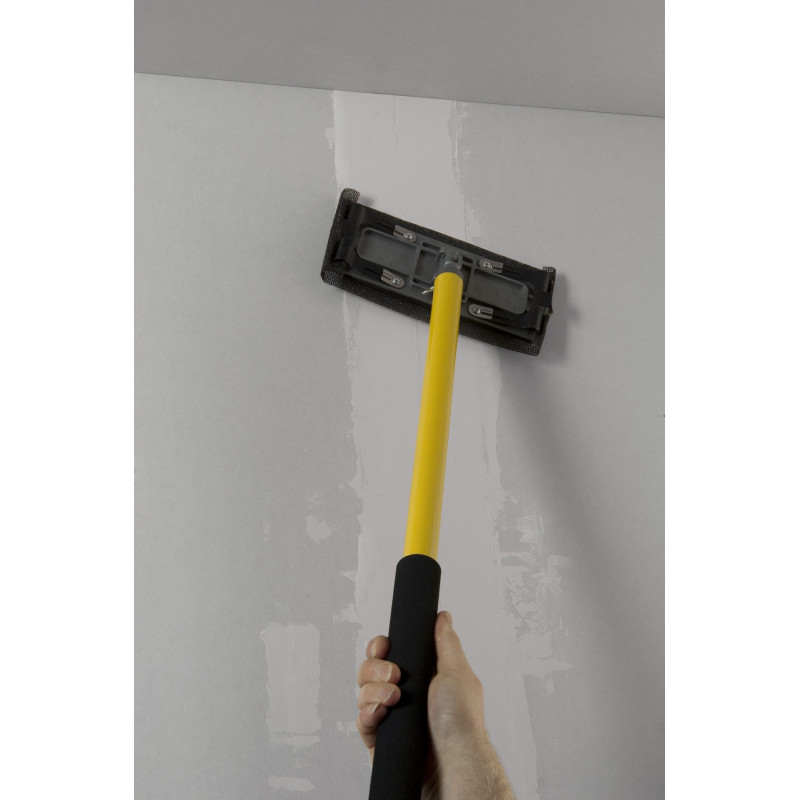 Ponceuse pour plaque de plâtre avec manche télescopique STANLEY
