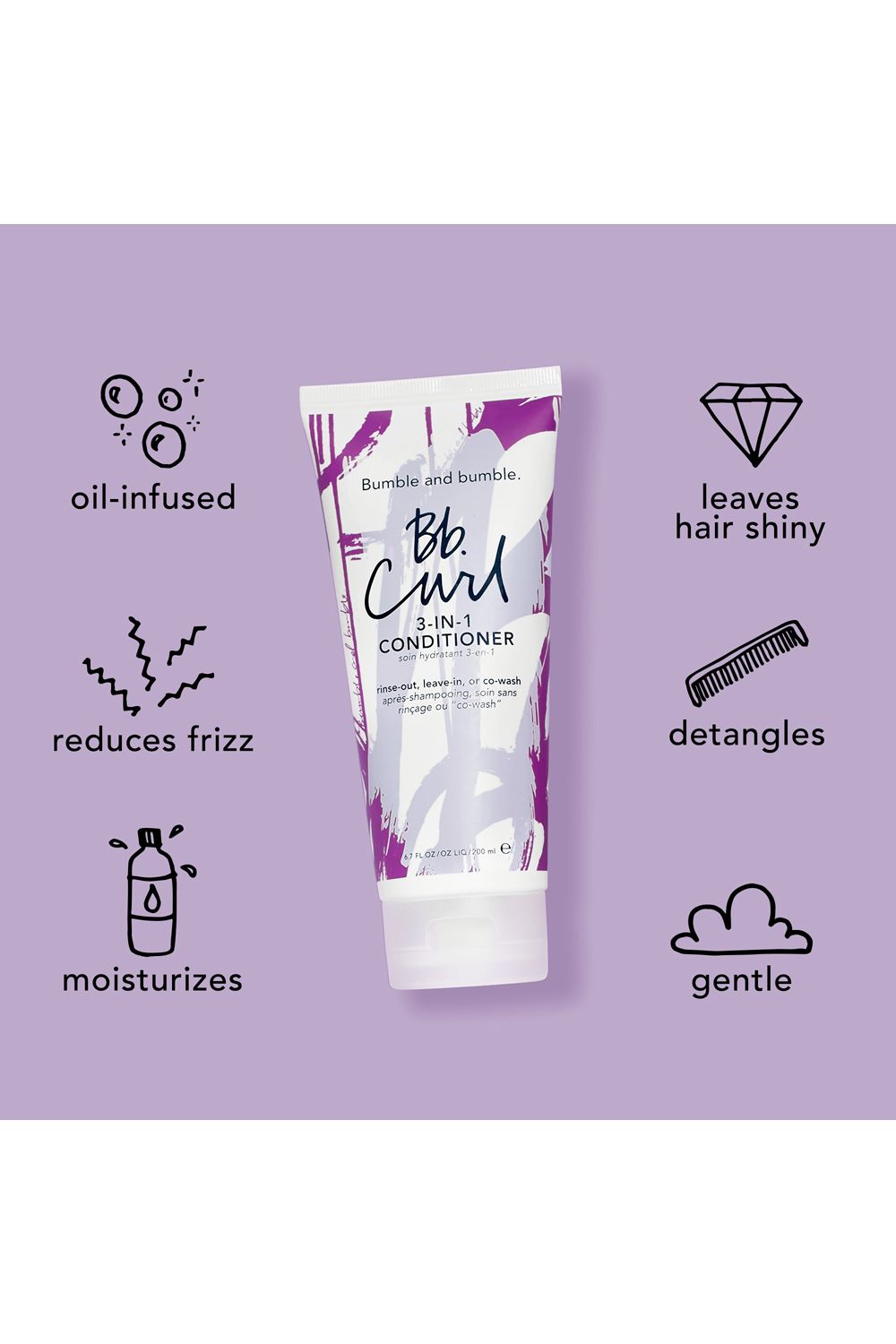 Bumble and bumble Curl 3-in-1 Moisturizing Conditioner 200ml