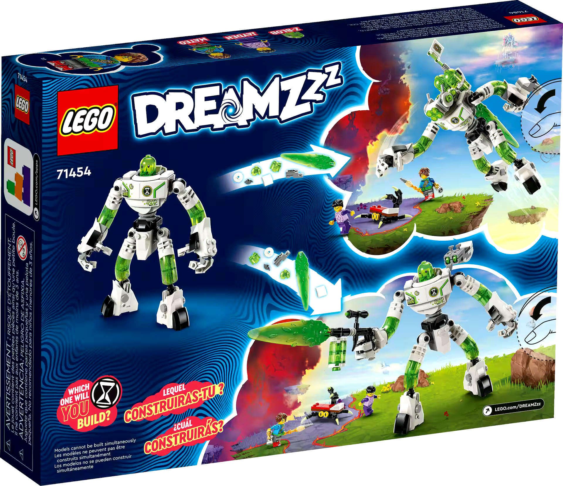 LEGO® DREAMZzz™ Mateo and Z-Blob the Robot - 71454