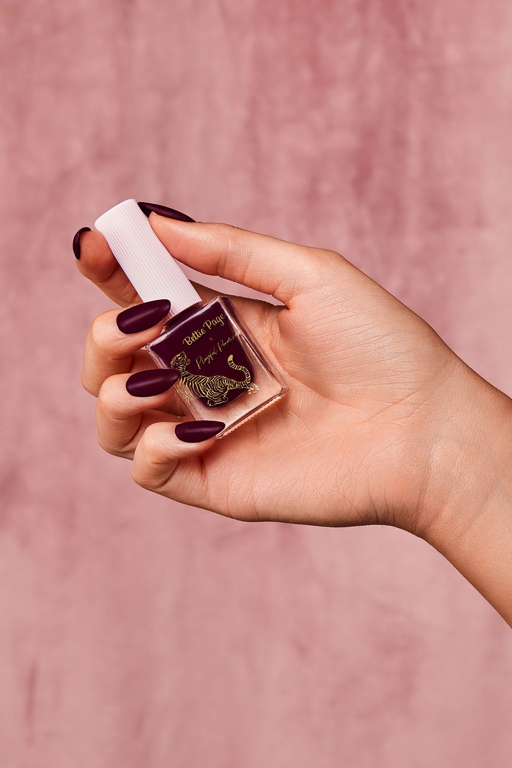 Bettie Page Lingerie Bettie Page Dark Berry Long Lasting Nail Polish
