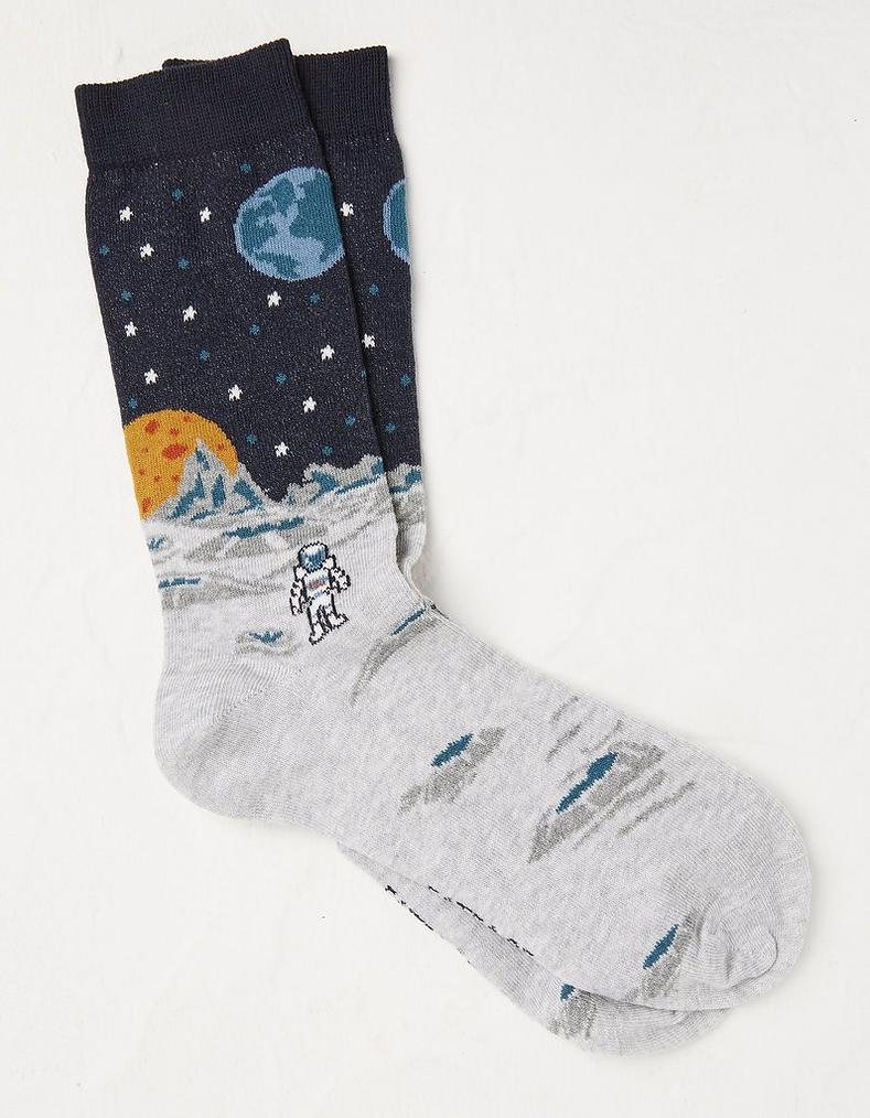 Space Landscape Socks