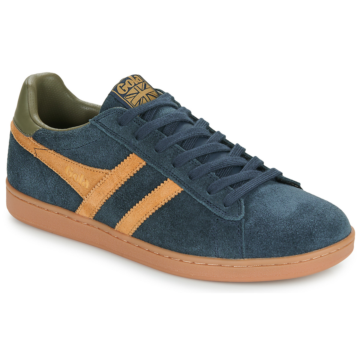 Gola - EQUIPE II SUEDE - Marine / Brown