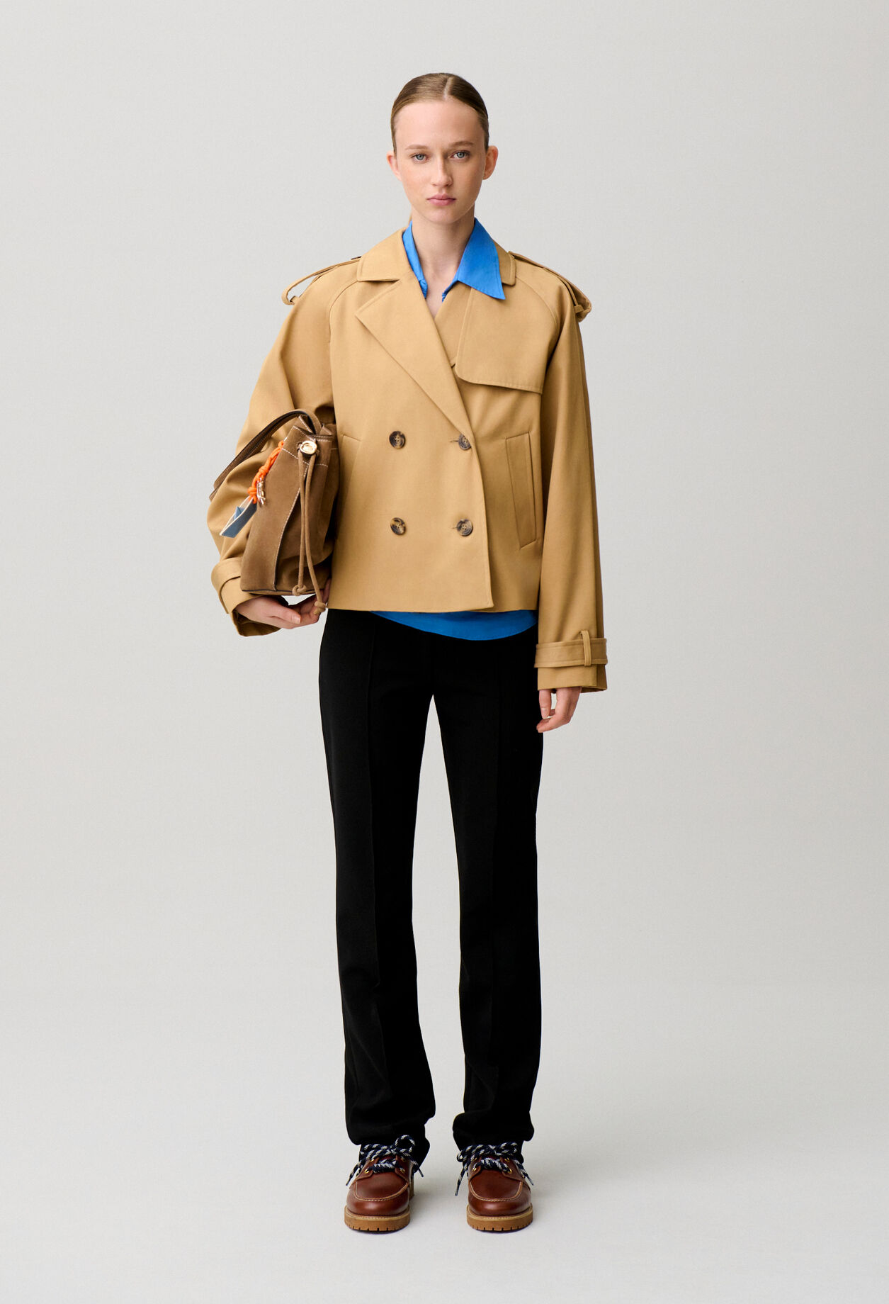 Blouson trench court