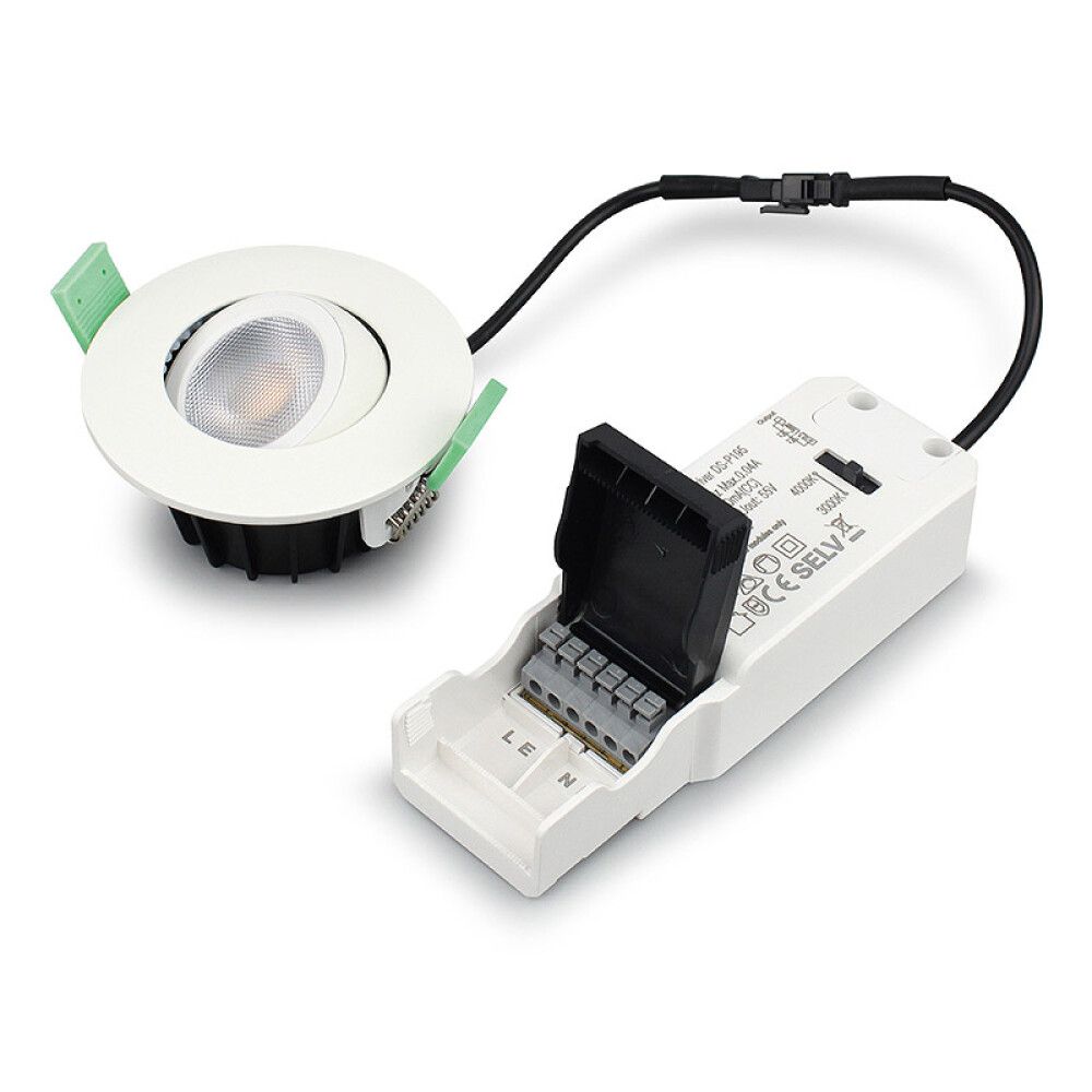 DOWNLIGHT ECOLITE DORIN 3000-4000K SINGEL HVIT