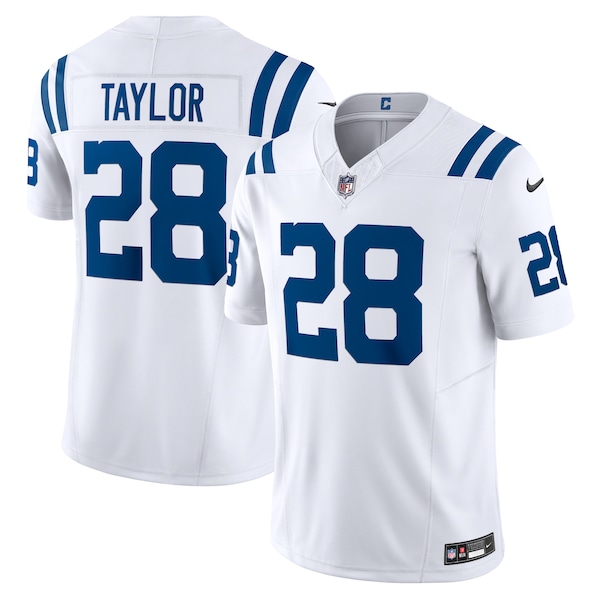 Jonathan Taylor Indianapolis Colts Nike Vapor F.U.S.E. Limited Jersey - White/Blue/Royal