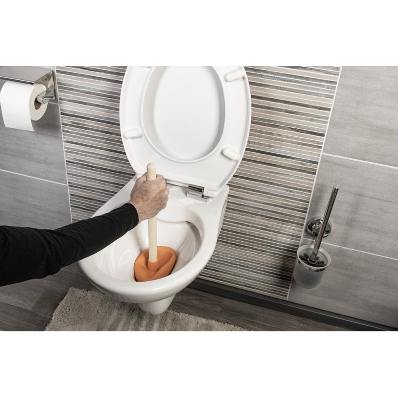 Déboucheur ventouse orange Ø 14 cm CORNAT