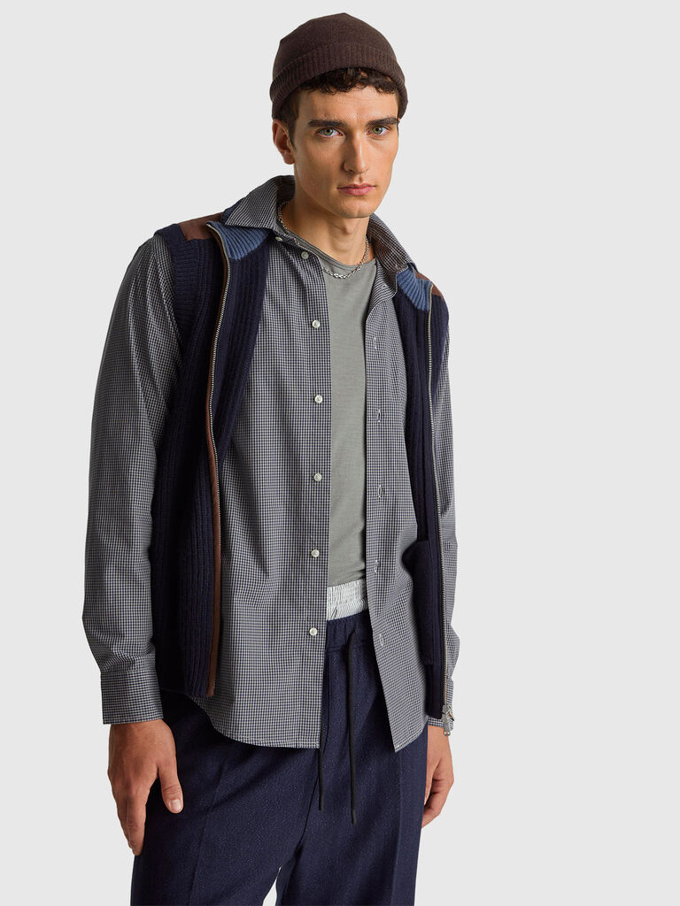 100% cotton check shirt