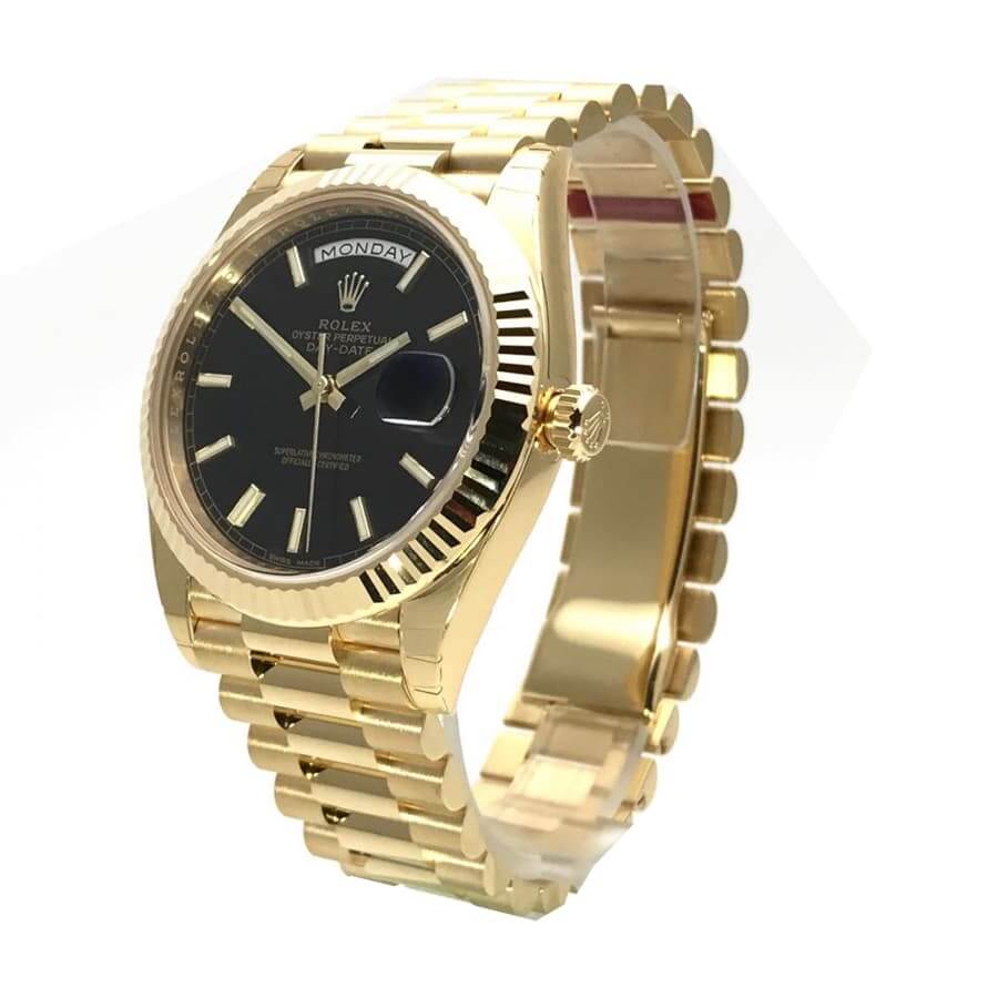Rolex Day-Date 228398TBR “Black Dial” Replica