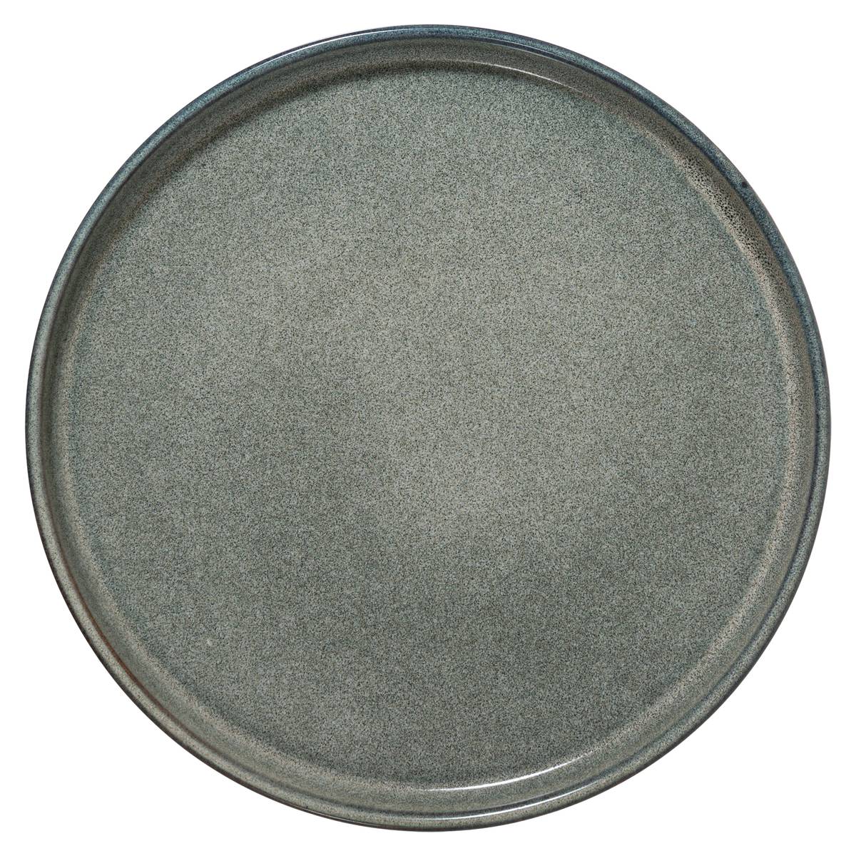 "Terre Inconnue" Dessert Plate D.21 cm, Green