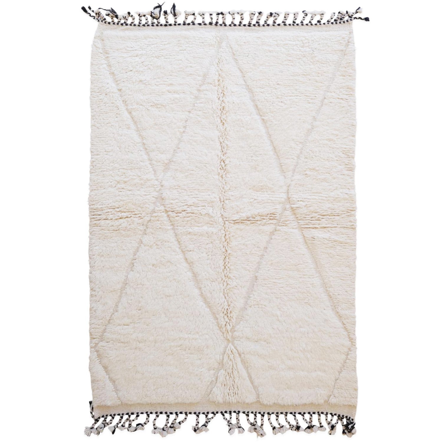 AFK Living vloerkleed Berber - handgemaakt - Wol - 140 cm x 200 cm