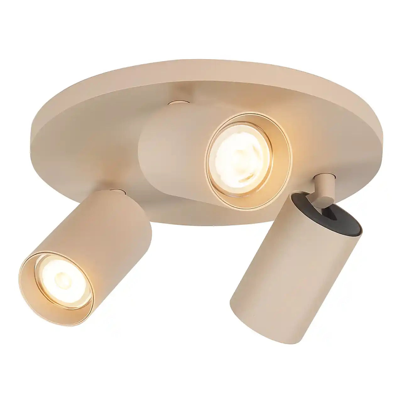 Highlight spot Mila - 3 lichts - 25 x 15  cm - beige