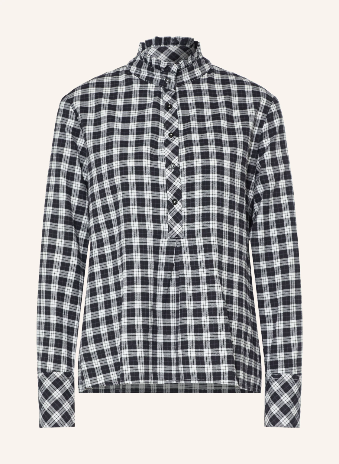 lilienfels Blusenshirt mit Rüschen