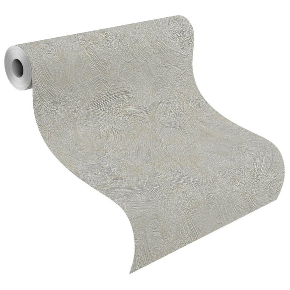 Vliestapete »RENOVO«, BxL: 53 x 1005 cm, grau