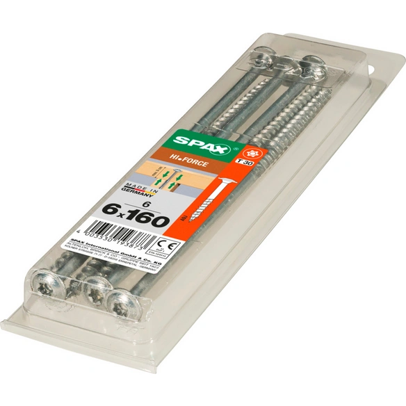 T30-Holzbauschraube »T-STAR plus«, 65 x 160 mm, Stahl