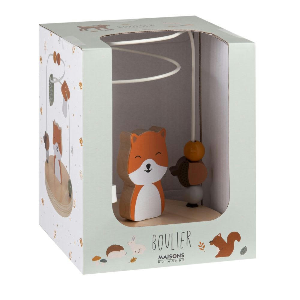 - Boulier renard multicolore