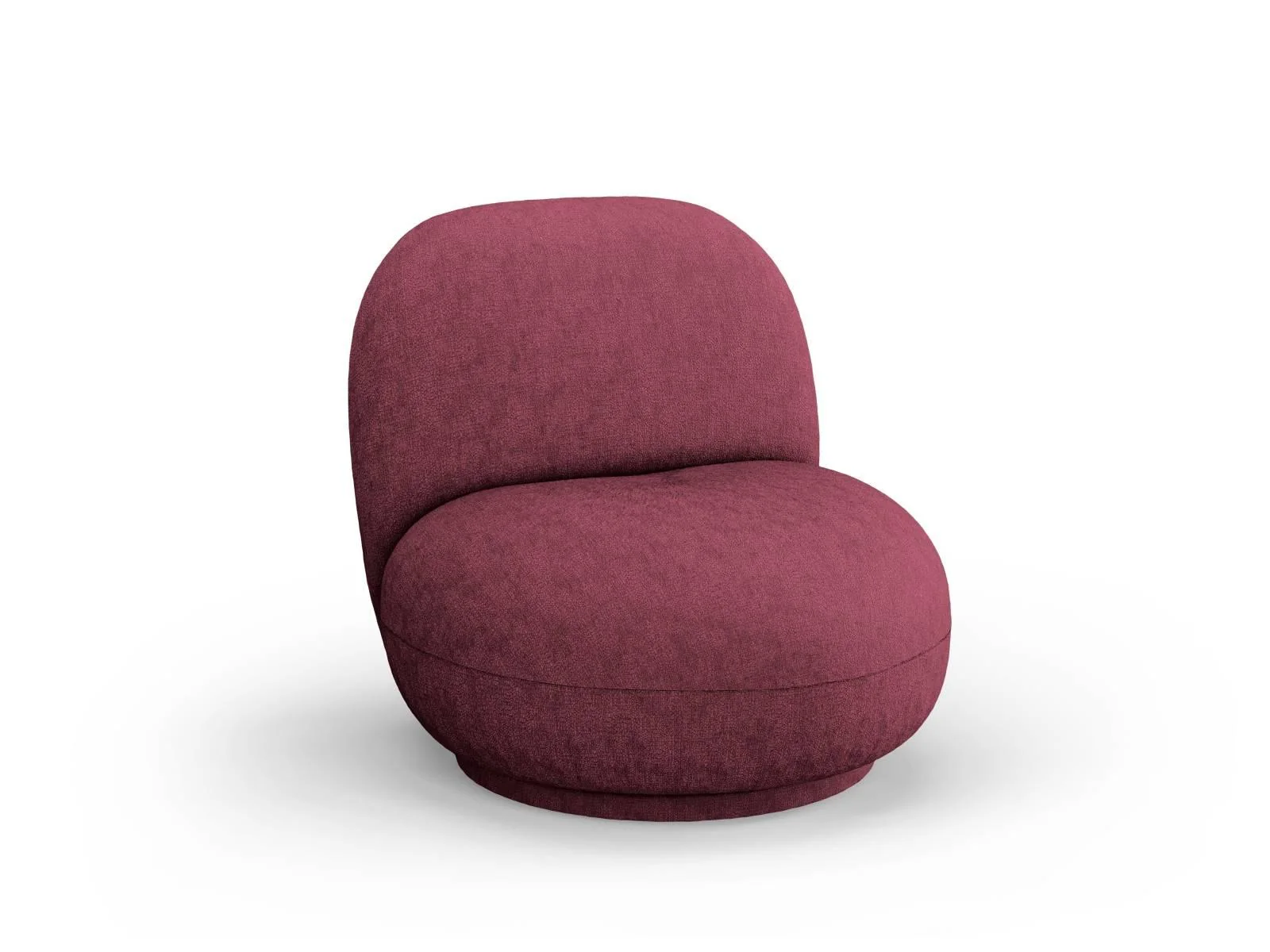 Draaibare fauteuil Chuck chenille