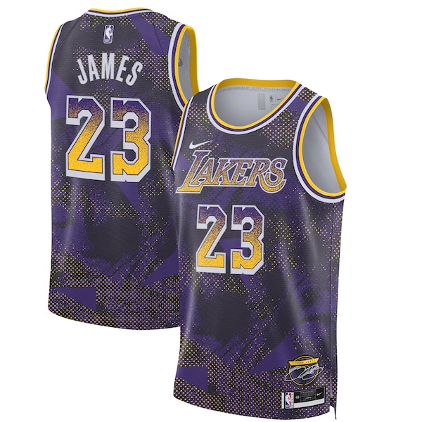 LeBron James Los Angeles Lakers Nike Unisex 2025 Select Series Swingman Player Jersey - Purple