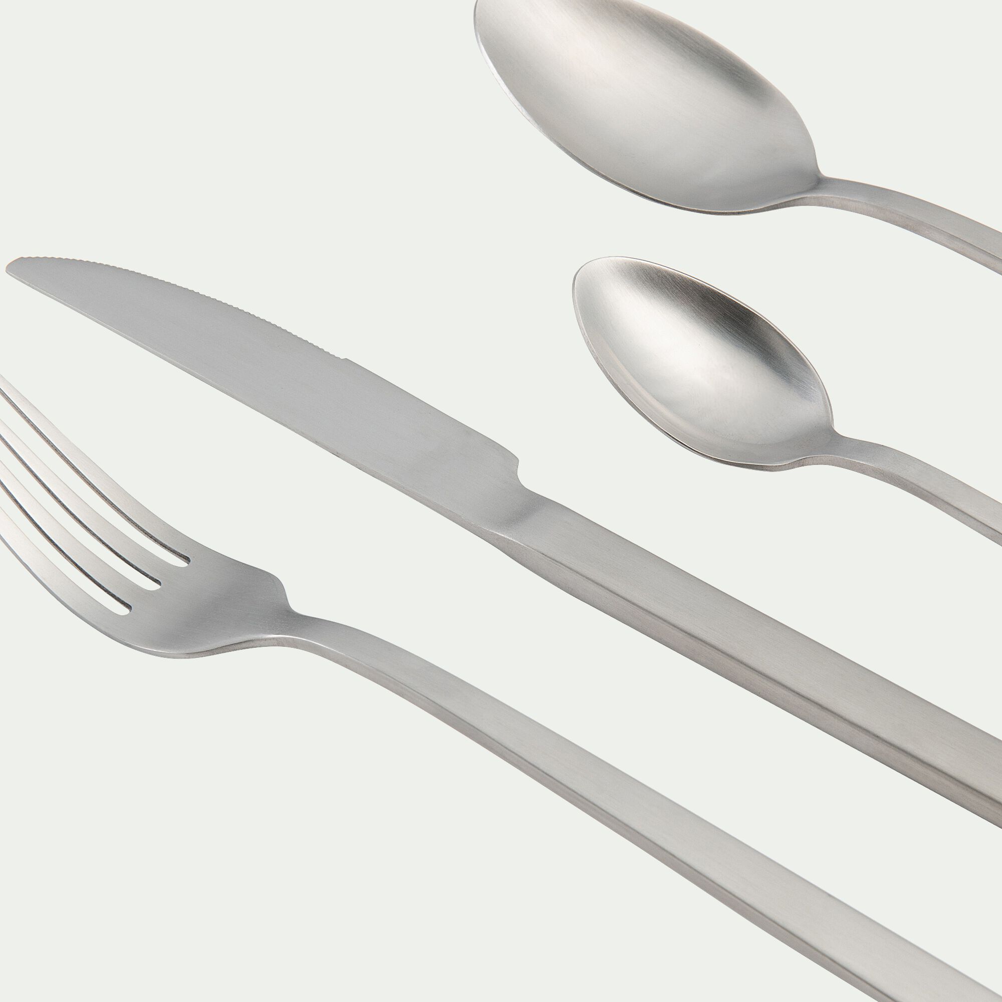 GRESSIN - Cuillère en inox - finition satinée