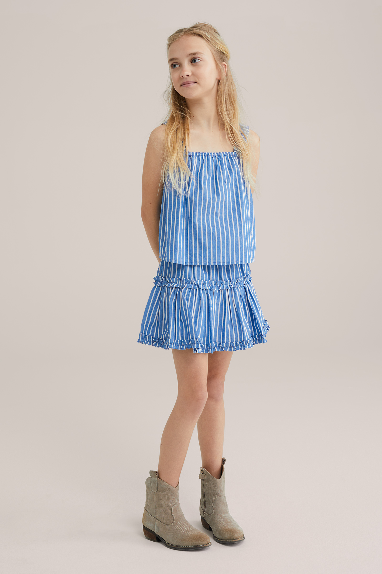 Meisjes skort met print