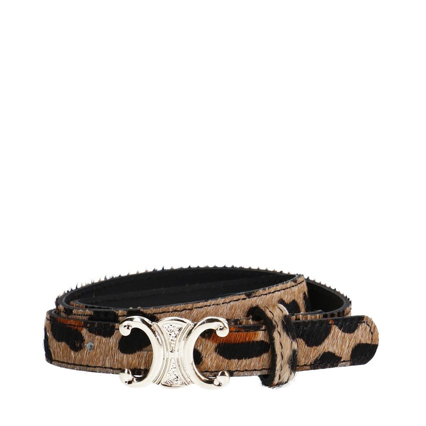 Manfield Leopard dames riem