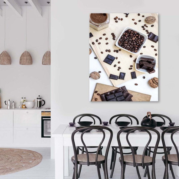 Feeby Obraz na płótnie Kawowy bałagan 40x60